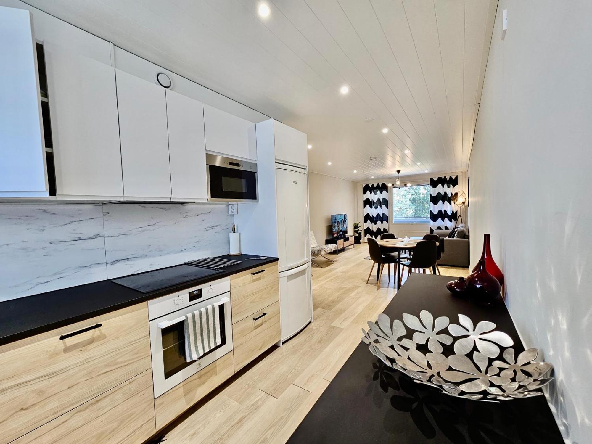 Elegant Apartment With Sauna In The Center Rovaniemi Extérieur photo